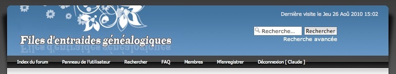 entraides genealogiques